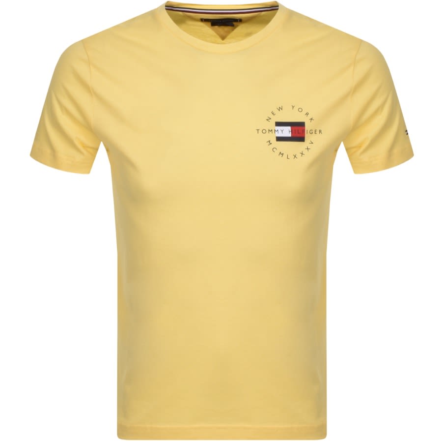 Alternative Image for ProductTommy Hilfiger Circle T Shirt Yellow1
